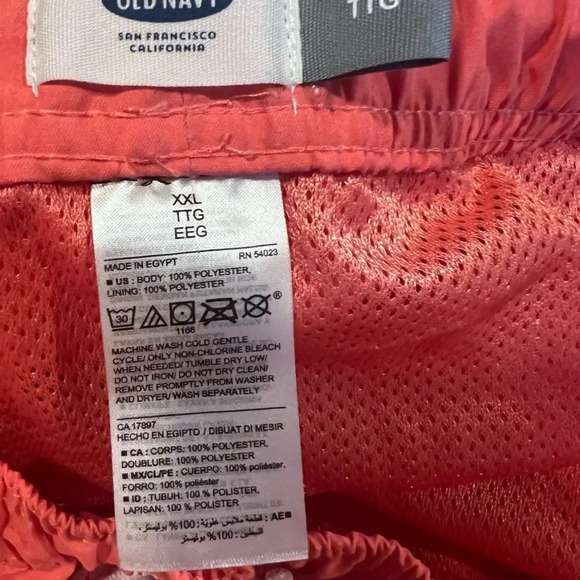 TWO Old Navy Swim Trunks Men’s size XXL - Picture 6 of 7